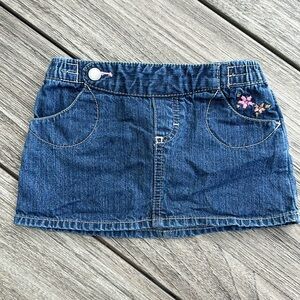 Osh Kosh Genuine Baby girls denim skirt 9mos